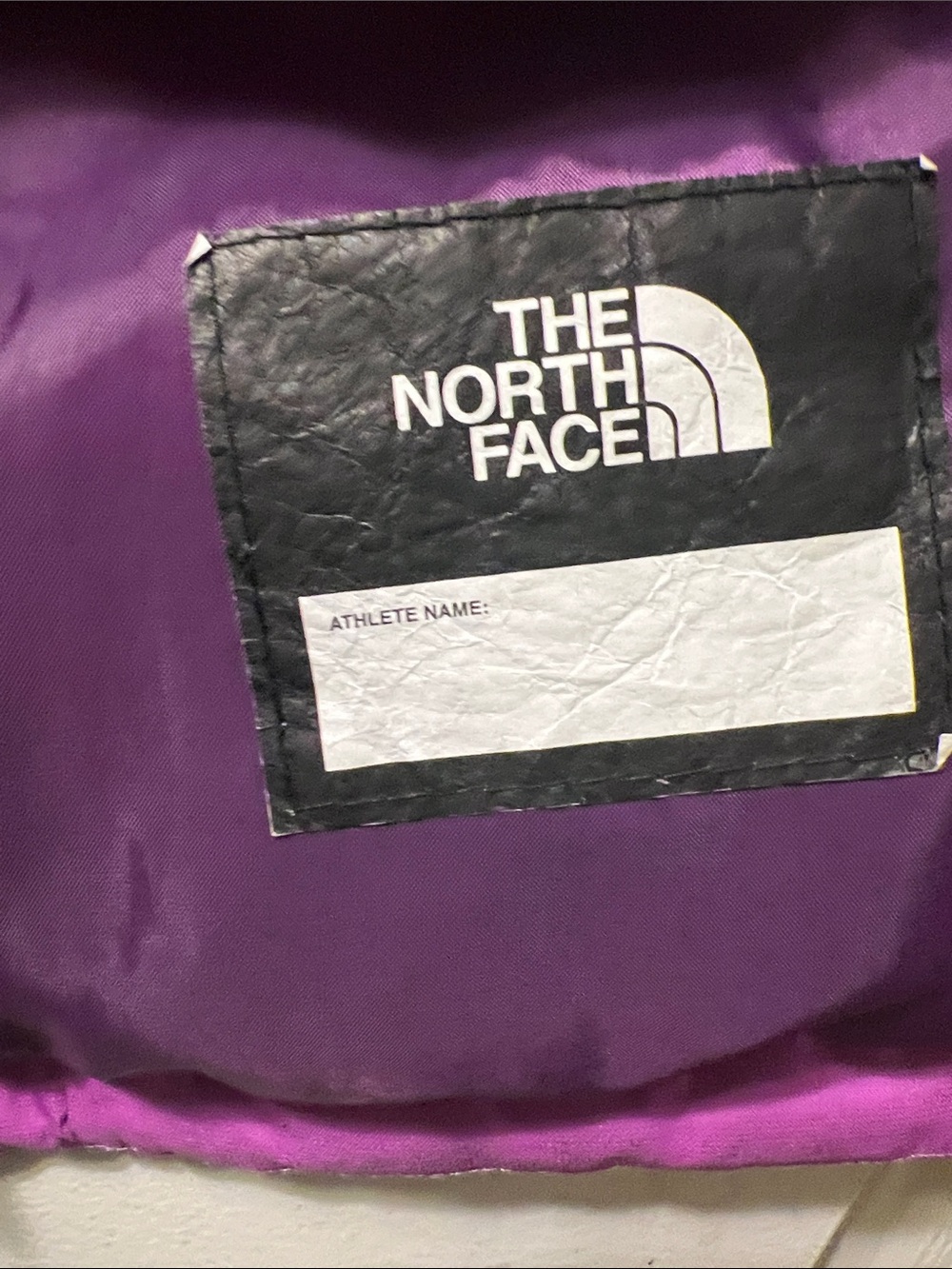 The North Face Purple and Magenta Waterproof Hooded Jacket - Picture 4 of 7